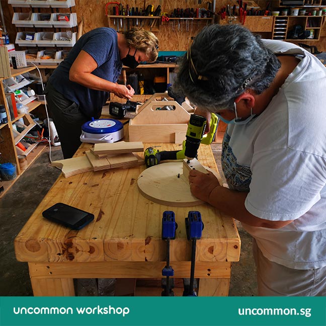 Uncommon Workshop Singapore Adults Woodworking