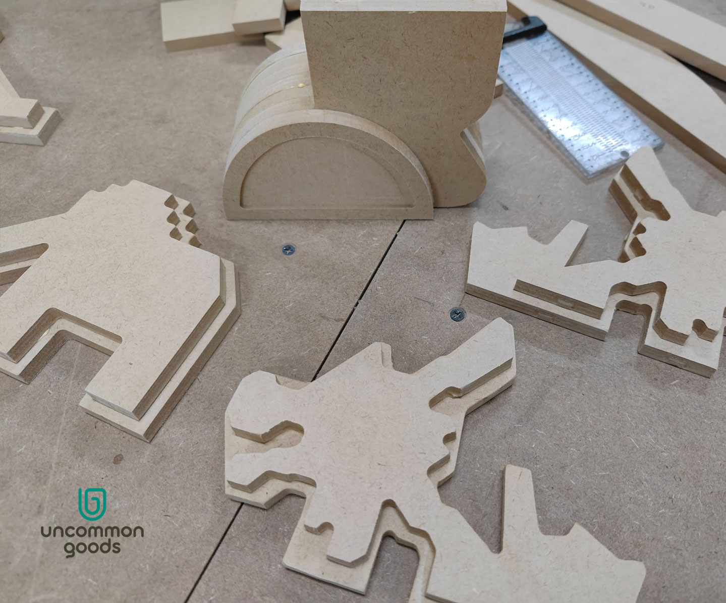 Uncommon Workshop Elephant Playground Pen and Pencil Holder